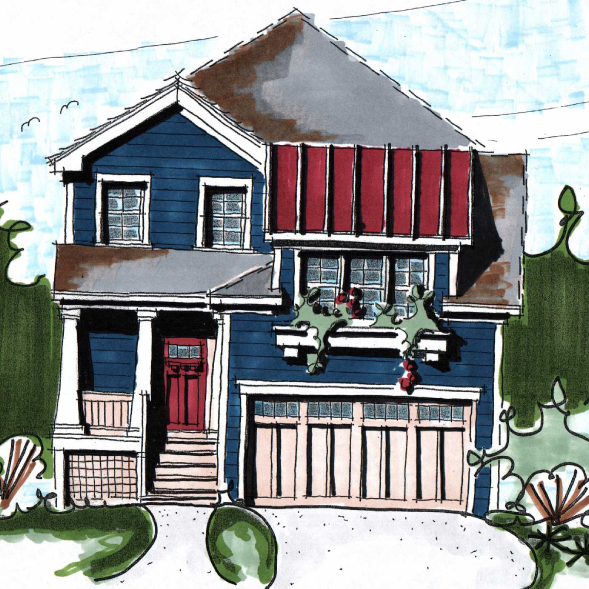 Home for Sale with Car Garage at 19 St South, Arlington, VA